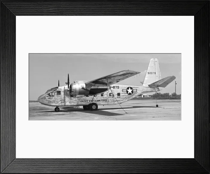 Framed Print : United States Air Force - Chase YC-122C 49-2879 Framed Print : United States Air Force - Chase YC-122C 49-2879