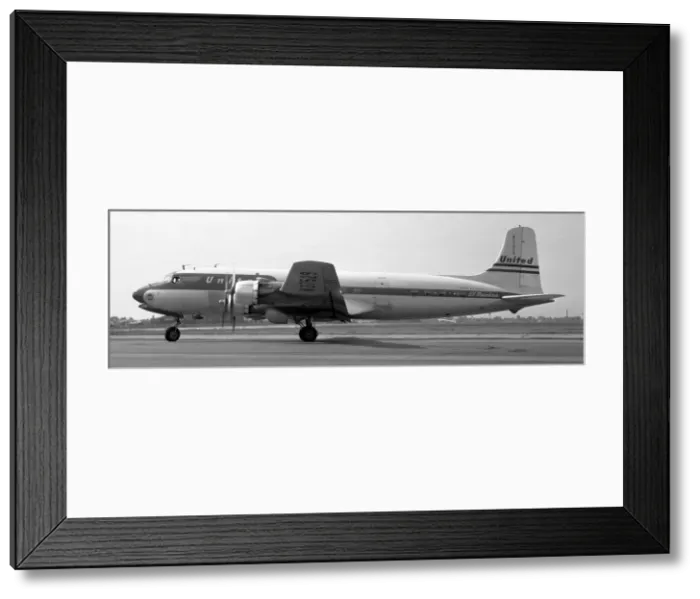 Framed Print : Douglas DC-6 N37529 Framed Print : Douglas DC-6 N37529
