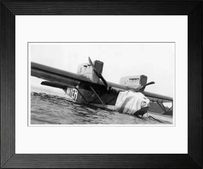 Framed Print : Mystery flying boat Mayer Framed Print : Mystery flying boat Mayer
