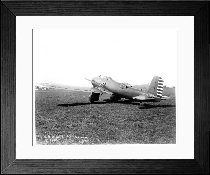 Framed Print : Curtiss XA-8 30-387 Framed Print : Curtiss XA-8 30-387
