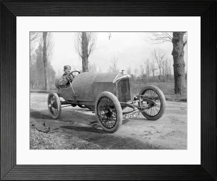 Framed Print : An early 1910s racing car Framed Print : An early 1910s racing car