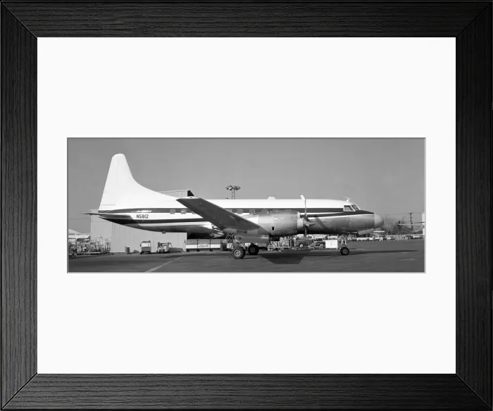 Framed Print : Convair CV-580 N5812 Framed Print : Convair CV-580 N5812
