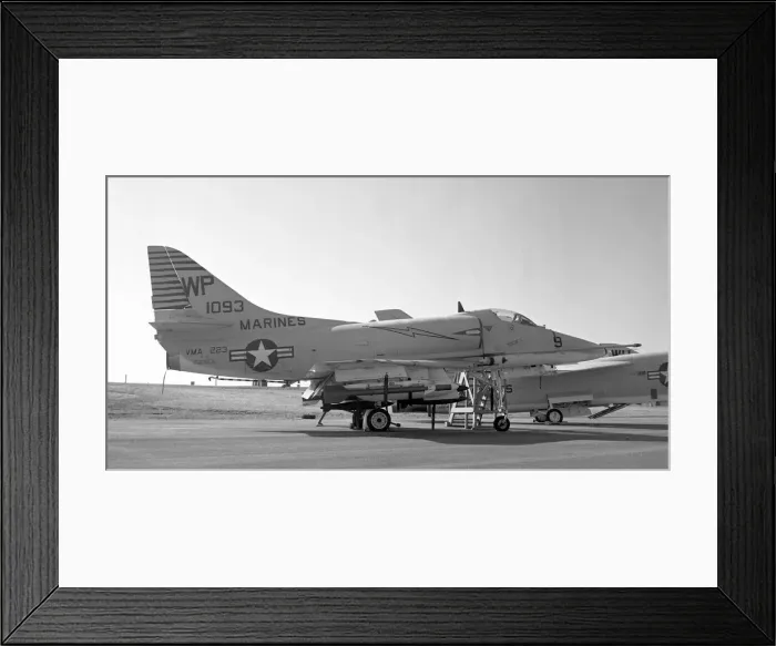 Framed Print : United States Marine Corps - Douglas A-4E Skyhawk 151093 Framed Print : United States Marine Corps - Douglas A-4E Skyhawk 151093