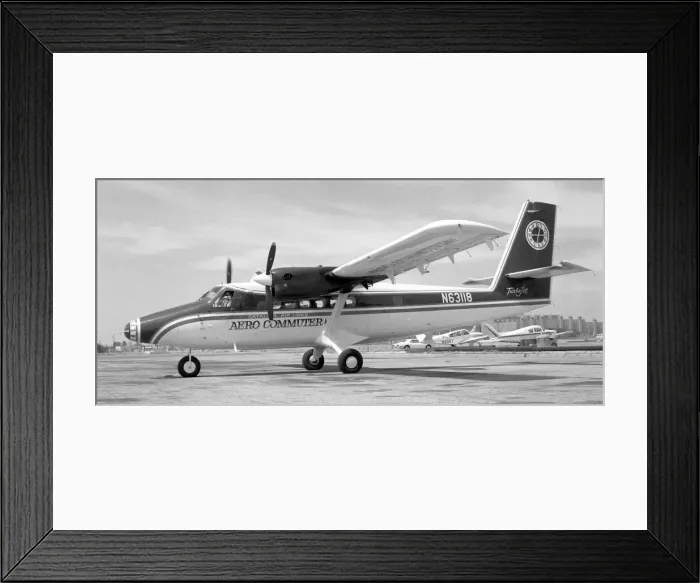 Framed Print : de Havilland Canada DHC-6 Twin Otter N63118 Framed Print : de Havilland Canada DHC-6 Twin Otter N63118