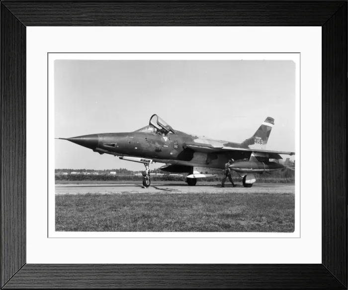 Framed Print : Virginia Air National Guard - Republic F-105D Thunderchief Framed Print : Virginia Air National Guard - Republic F-105D Thunderchief