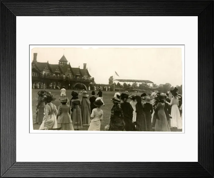 Framed Print : Claude Graham-White in his Farman biplane Framed Print : Claude Graham-White in his Farman biplane