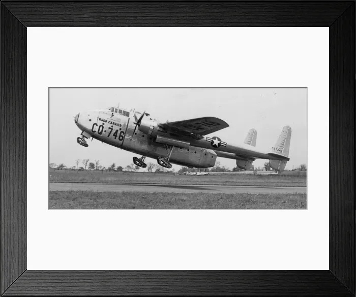 Framed Print : United States Air Force - Fairchild EC-82A 45-57746 Framed Print : United States Air Force - Fairchild EC-82A 45-57746