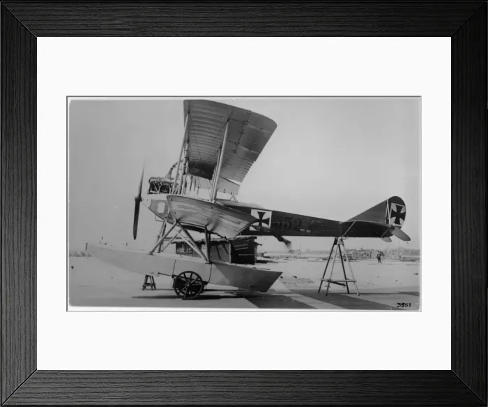 Framed Print : Kaiserliche Marine - Albatros W. 1 floatplane 552 Framed Print : Kaiserliche Marine - Albatros W. 1 floatplane 552