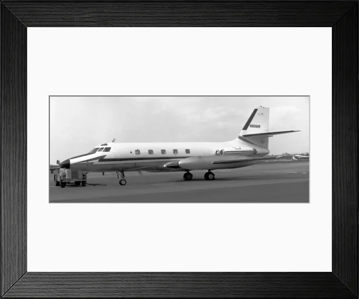 Framed Print : Lockheed JetStar N9282R Framed Print : Lockheed JetStar N9282R