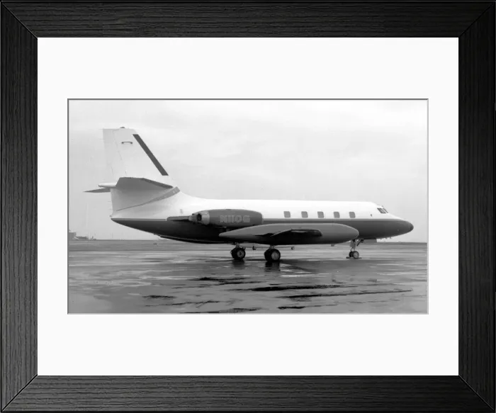 Framed Print : Lockheed JetStar N110G Framed Print : Lockheed JetStar N110G