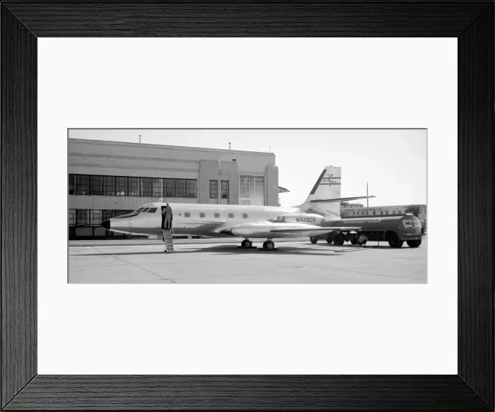 Framed Print : Lockheed JetStar N9280R Framed Print : Lockheed JetStar N9280R