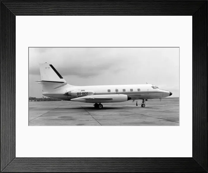Framed Print : Lockheed JetStar 9V-BEE Framed Print : Lockheed JetStar 9V-BEE