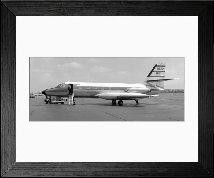 Framed Print : Lockheed JetStar N1622 Framed Print : Lockheed JetStar N1622