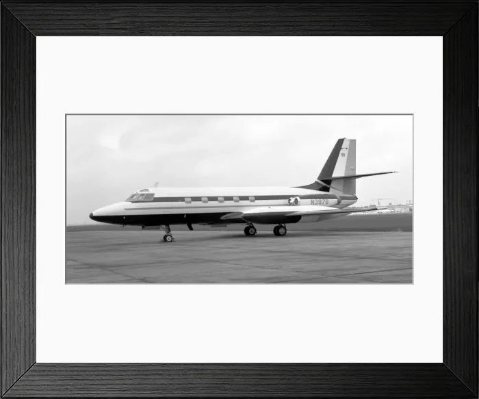 Framed Print : Lockheed JetStar N397B