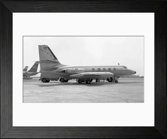 Framed Print : Lockheed JetStar N600J Framed Print : Lockheed JetStar N600J
