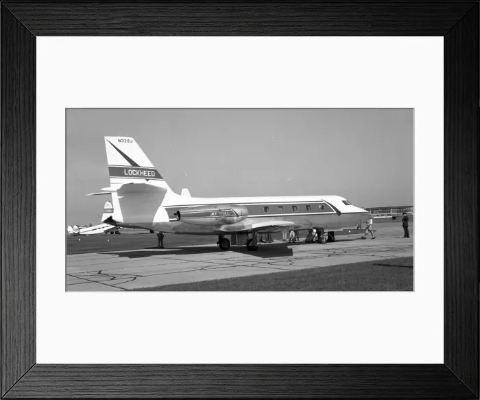 Framed Print : Lockheed JetStar N329J 1st prototype Framed Print : Lockheed JetStar N329J 1st prototype