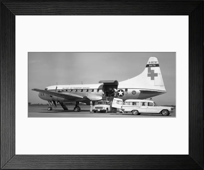 Framed Print : United States Air Force - Convair MC-131A Samaritan Framed Print : United States Air Force - Convair MC-131A Samaritan
