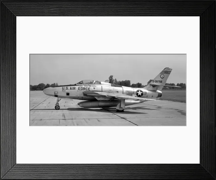 Framed Print : Michigan Air National Guard - Republic RF-84F Thunderflash Framed Print : Michigan Air National Guard - Republic RF-84F Thunderflash