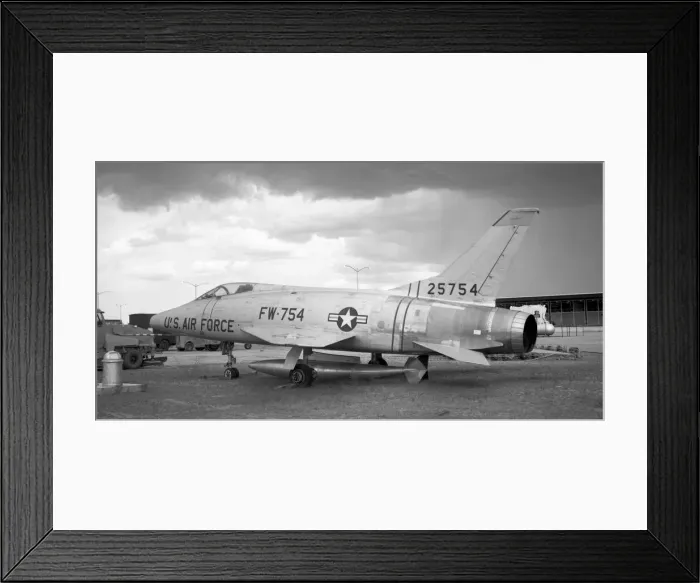 Framed Print : United States Air Force - North American YF-100A Super Sabre Framed Print : United States Air Force - North American YF-100A Super Sabre