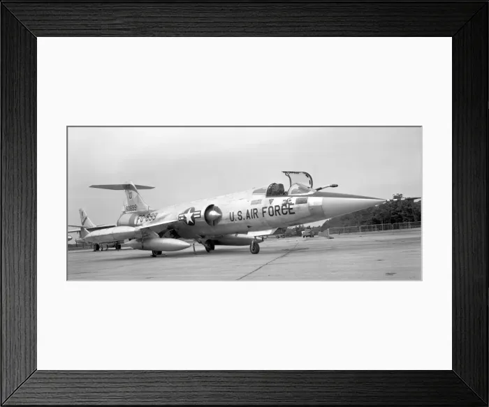 Framed Print : United States Air Force - Lockheed F-104C Starfighter Framed Print : United States Air Force - Lockheed F-104C Starfighter