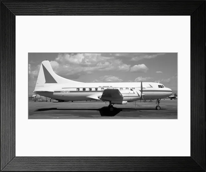 Framed Print : Convair CV-240 N641PH Framed Print : Convair CV-240 N641PH