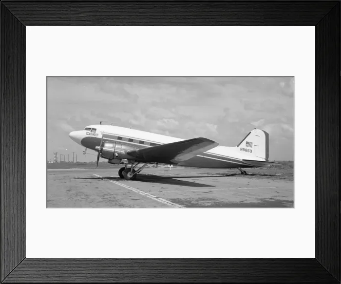 Framed Print : Douglas DC-3 N886Q Framed Print : Douglas DC-3 N886Q