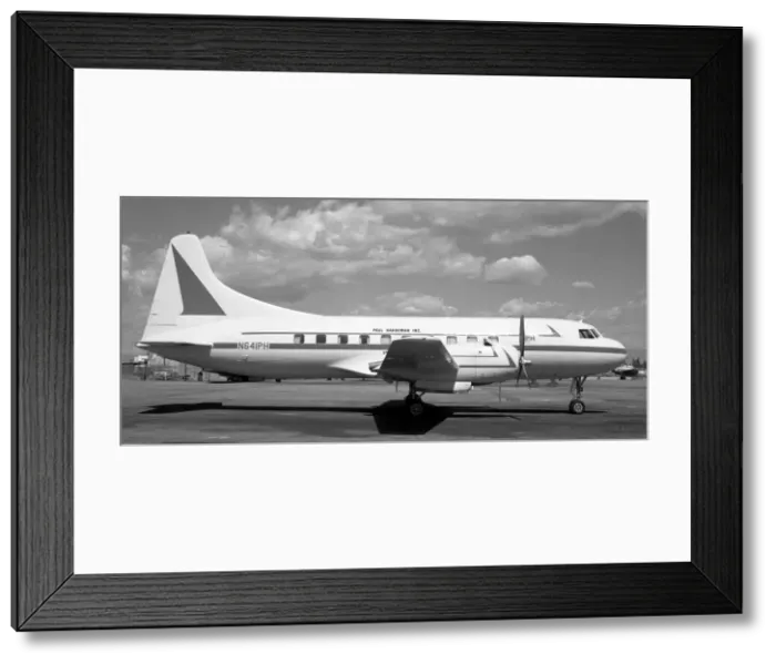 Framed Print : Convair CV-240 N641PH Framed Print : Convair CV-240 N641PH