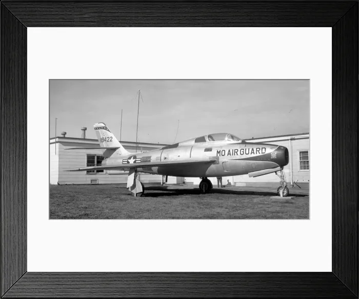 Framed Print : Republic F-84F Thunderstreak Framed Print : Republic F-84F Thunderstreak