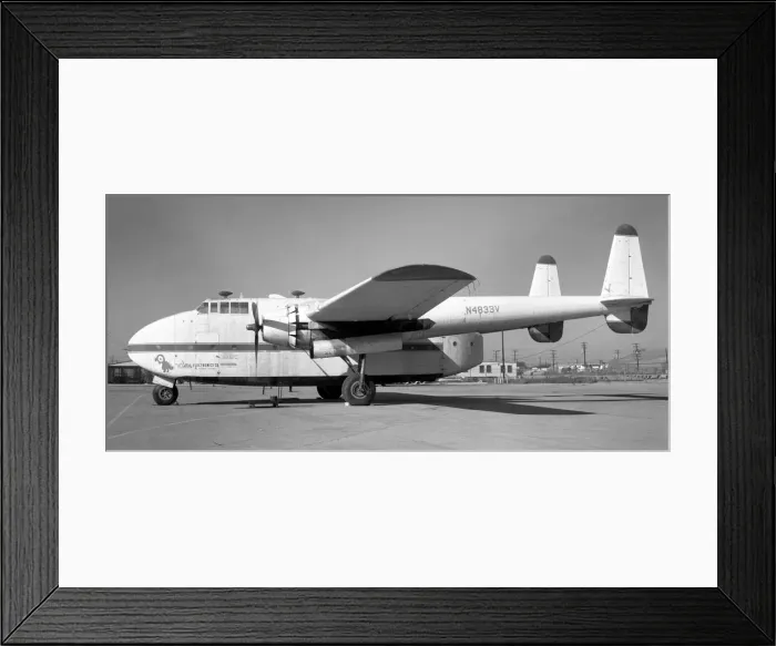 Framed Print : Fairchild C-82A Packet N4833V Framed Print : Fairchild C-82A Packet N4833V