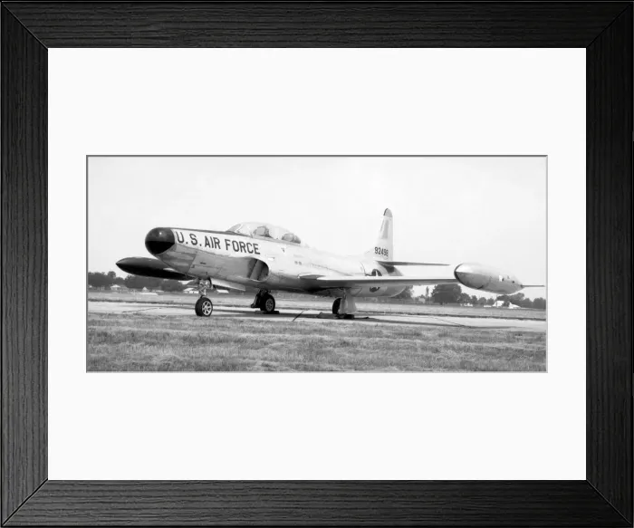 Framed Print : United States Air Force - Lockheed F-94A-5-LO 49-2498 Framed Print : United States Air Force - Lockheed F-94A-5-LO 49-2498