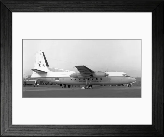 Framed Print : Koninklijke Luchtmacht - Klu - Fokker F. 27 C-5 Framed Print : Koninklijke Luchtmacht - Klu - Fokker F. 27 C-5