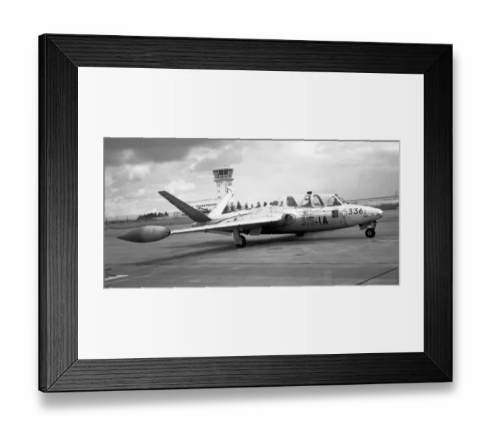 Framed Print : Armee de l Air - Fouga CM. 170 Magister 336 Framed Print : Armee de l Air - Fouga CM. 170 Magister 336