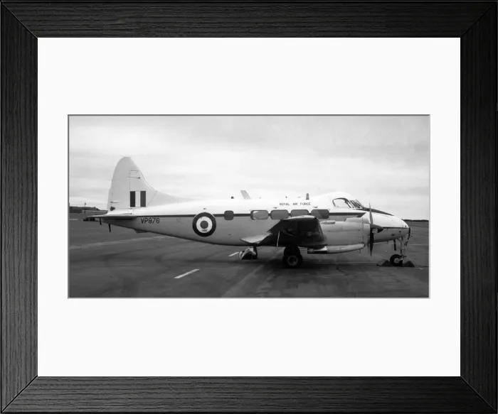 Framed Print : Royal Air Force - de Havilland DH. 104 Devon C. 2 VP976 Framed Print : Royal Air Force - de Havilland DH. 104 Devon C. 2 VP976
