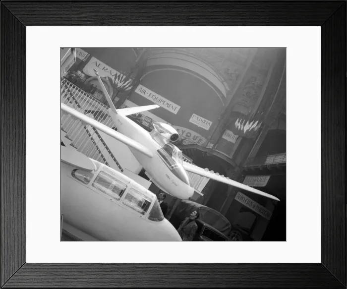 Framed Print : Paris Salon Aeronautique 1949 - Fouga CM. 8 R13 Cyclone Framed Print : Paris Salon Aeronautique 1949 - Fouga CM. 8 R13 Cyclone