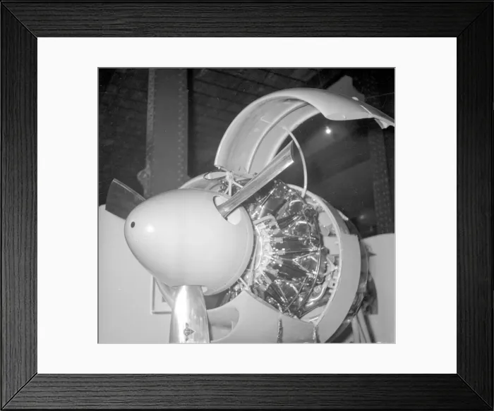 Framed Print : SNECMA 14R at the Paris Salon Aeronautique 1949 Framed Print : SNECMA 14R at the Paris Salon Aeronautique 1949