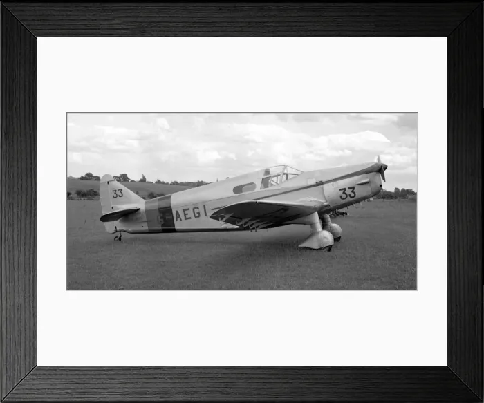Framed Print : Parnall Heck 2C G-AEGI Framed Print : Parnall Heck 2C G-AEGI