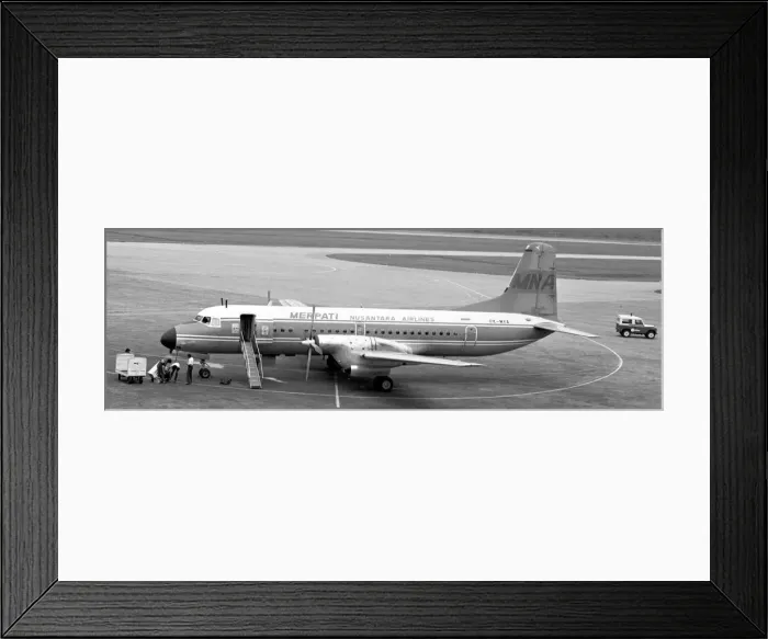 Framed Print : NAMC YS-11A PK-MYA Framed Print : NAMC YS-11A PK-MYA