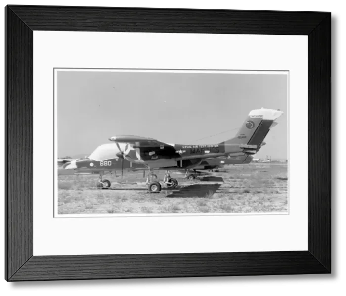 Framed Print : USMC - North American Rockwell YOV-10A Bronco 152880 Framed Print : USMC - North American Rockwell YOV-10A Bronco 152880