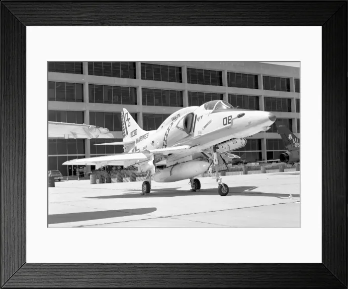 Framed Print : United States Marine Corps - McDonnell Douglas A-4E 151030 Framed Print : United States Marine Corps - McDonnell Douglas A-4E 151030
