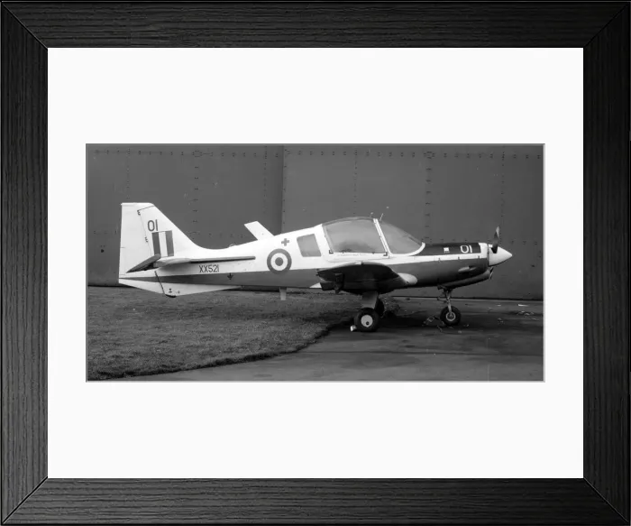 Framed Print : Royal Air Force - Scottish Aviation Bulldog T. 1 XX521 Framed Print : Royal Air Force - Scottish Aviation Bulldog T. 1 XX521