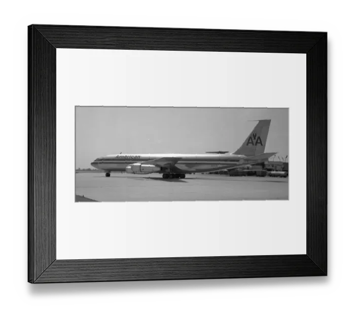 Framed Print : Boeing B707-323B N8434 Framed Print : Boeing B707-323B N8434