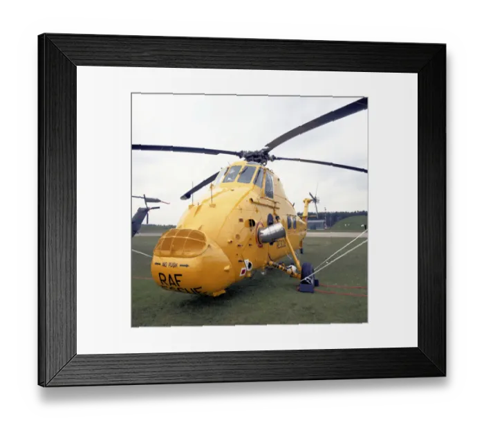 Framed Print : Royal Air Force - Westland Wessex HC. 2 XV724 at RAF Marham Framed Print : Royal Air Force - Westland Wessex HC. 2 XV724 at RAF Marham