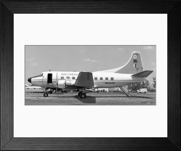 Framed Print : Martin 2-0-2A N93205 Framed Print : Martin 2-0-2A N93205