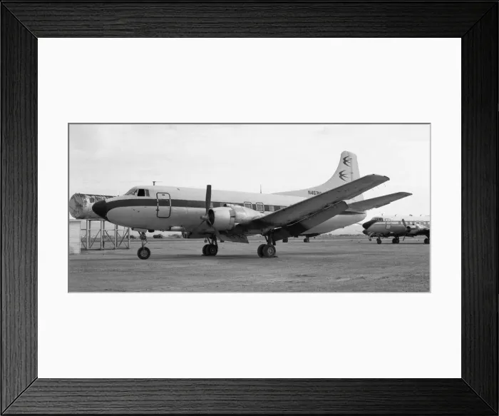 Framed Print : Martin 4-0-4 N463M Framed Print : Martin 4-0-4 N463M