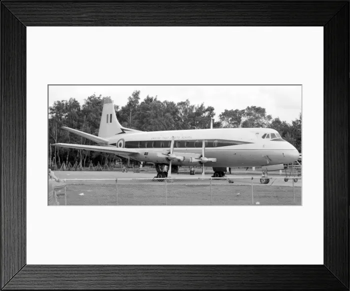 Framed Print : Empire Test Pilots School - Vickers Viscount 744 Framed Print : Empire Test Pilots School - Vickers Viscount 744