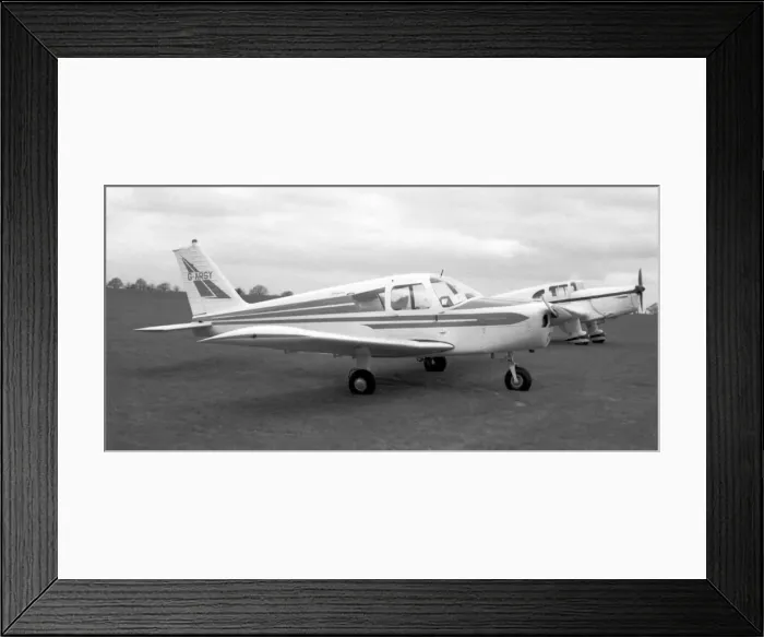 Framed Print : Piper PA-28 Cherokee G-ARSY Framed Print : Piper PA-28 Cherokee G-ARSY