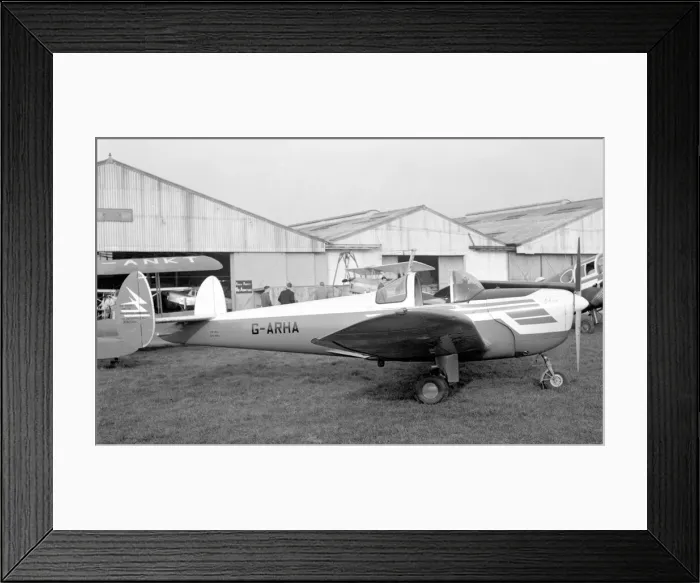 Framed Print : Forney Aircoupe G-ARHA Framed Print : Forney Aircoupe G-ARHA