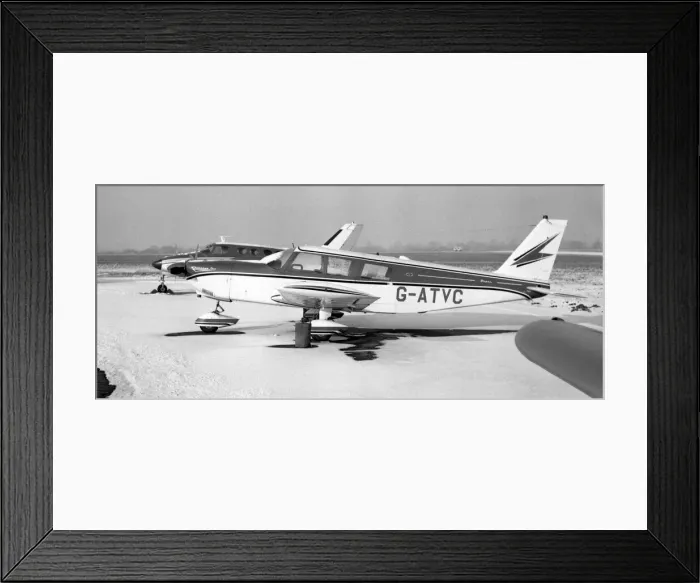Framed Print : Piper PA-32 Cherokee Six G-ATVC Framed Print : Piper PA-32 Cherokee Six G-ATVC