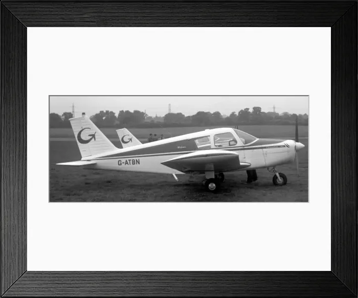 Framed Print : Piper PA-28 Cherokee G-ATBN Framed Print : Piper PA-28 Cherokee G-ATBN