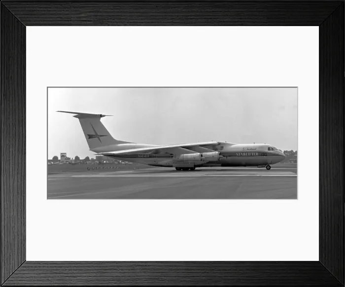 Framed Print : Lockheed L-300-50A Starlifter N4141A Framed Print : Lockheed L-300-50A Starlifter N4141A